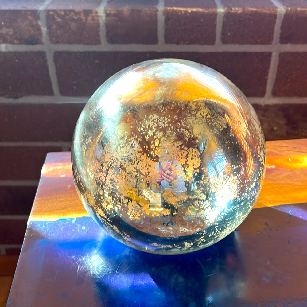Pottery barn mercury globe